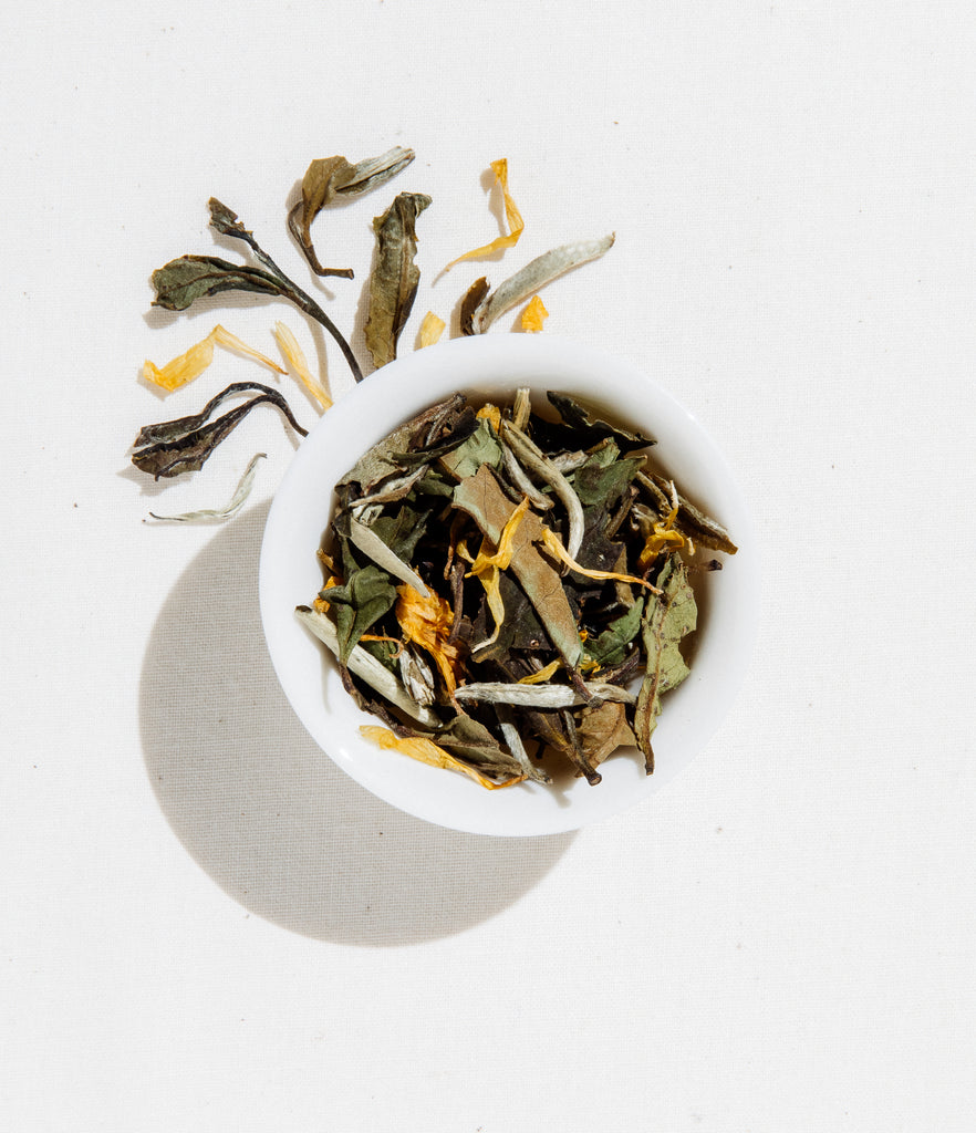 Loose Leaf Peach Blossom White Tea