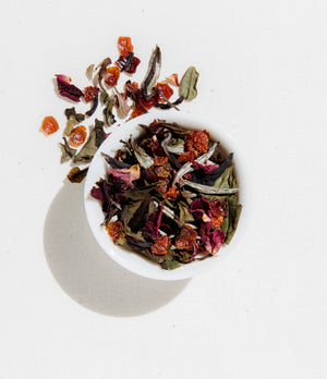 Loose Leaf Peach Blossom White Tea